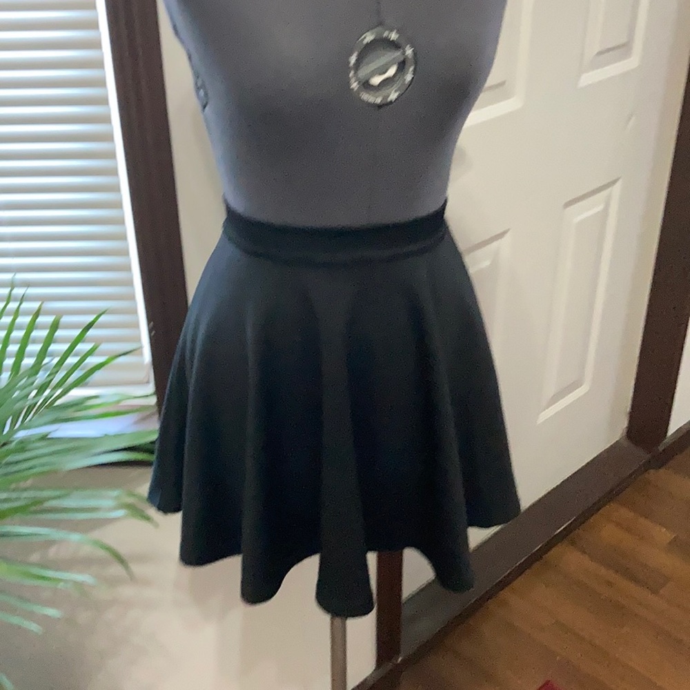 Black skirt.